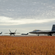 Illustration for article titled Cool photos of F-22s and F-35s flying together for the first time